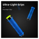 Rockbros 40720007003 bicycle grips with reflector - blue