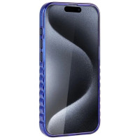 Audi IML Big Logo MagSafe case for iPhone 15 Pro - blue