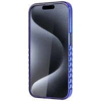 Audi IML Big Logo MagSafe case for iPhone 15 Pro - blue