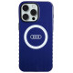 Audi IML Big Logo MagSafe case for iPhone 15 Pro Max - blue