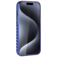 Audi IML Big Logo MagSafe case for iPhone 15 Pro Max - blue