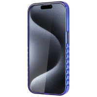 Audi IML Big Logo MagSafe case for iPhone 15 Pro Max - blue