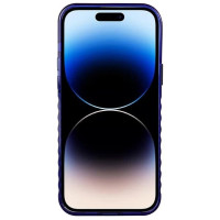 Audi IML MagSafe case for iPhone 14 Pro - blue