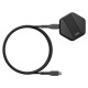 UAG Wireless Charger 15W wireless charger with stand, compatible with MagSafe - black carbon