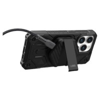 UAG Wireless Charger 15W wireless charger with stand, compatible with MagSafe - black carbon