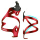 Rockbros 2017-11ARD Aluminum Bike Bottle Holder - Red