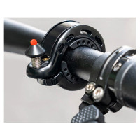 Rockbros 34210028001 Q-shaped bicycle bell - black