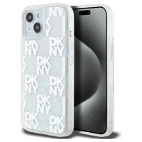 Dkny Liquid Glitter Multilogo case for iPhone 15 / 14 / 13 - white