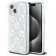Dkny Liquid Glitter Multilogo case for iPhone 15 / 14 / 13 - white