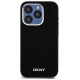 Dkny Etui DKNY Liquid Silicone Small Metal Logo MagSafe na iPhone 14 Pro - czarne
