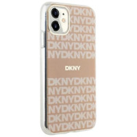 Dkny IML Mono & Stripe MagSafe case for iPhone 11 / Xr - pink