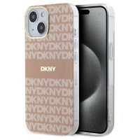 Dkny IML Mono & Stripe MagSafe case for iPhone 15 / 14 / 13 - pink