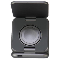 Audi Big Logo foldable inductive charger 3in1 0 - gray