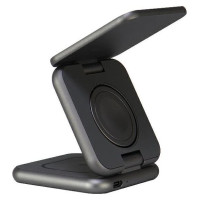 Audi Big Logo foldable inductive charger 3in1 0 - gray
