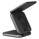 Audi Big Logo foldable inductive charger 3in1 0 - gray