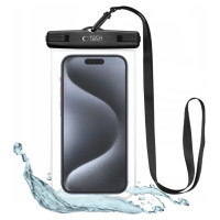Tech-Protect UWC7 waterproof case universal for smartphones up to 6.9" - black
