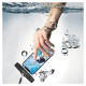 Tech-Protect UWC7 waterproof case universal for smartphones up to 6.9" - black
