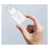Tech-Protect C30W charger USB-C PD 30W / USB-A QC 3.0 - white