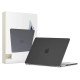 Tech-Protect SmartShell case for MacBook Air 13" M2 / M3 / 2022-2024 - matte black