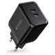 Tech-Protect C35W-2 charger, 2x USB-C PD 35W - black