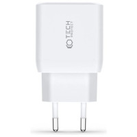 Tech-Protect C35W-2 charger, 2x USB-C PD 35W - black