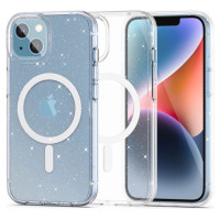 Tech-Protect FlexAir Hybrid MagSafe iPhone 13/14 Case - Clear Glitter