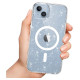 Tech-Protect FlexAir Hybrid MagSafe iPhone 13/14 Case - Clear Glitter