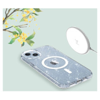 Tech-Protect FlexAir Hybrid MagSafe iPhone 13/14 Case - Clear Glitter