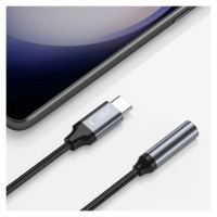 Tech-Protect UltraBoost USB-C / 3.5mm mini jack adapter - black