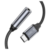 Tech-Protect UltraBoost USB-C / 3.5mm mini jack adapter - black