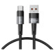 Tech-Protect UltraBoost USB-C / USB-A Cable 66W 6A 0.25m - Gray