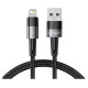 Tech-Protect UltraBoost Lightning / Lightning cable 12W 2.4A 1m - gray