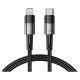 Tech-Protect UltraBoost Lightning / USB-C PD cable 20W 3A 1m - gray