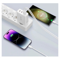 Tech-Protect NC100W-GAN charger network GaN 3x USB-C PD 100W / USB-A QC 3.0 - black