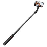 Tech-Protect L04S Bluetooth Selfie Stick with Tripod up to 95cm and 360 Head - Black