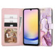 Tech-Protect Wallet Case for Samsung Galaxy A25 5G - Pink Marble