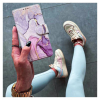Tech-Protect Wallet Case for Samsung Galaxy A25 5G - Pink Marble