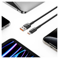 Tech-Protect UltraBoost Evo USB-C / USB-A cable 100W 5A 0.25m - black