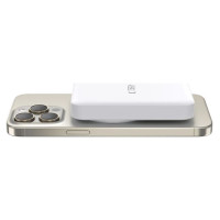 Tech-Protect LifeMag PB11 Powerbank with MagSafe 10000mAh 15W USB-C port - white + USB-C cable