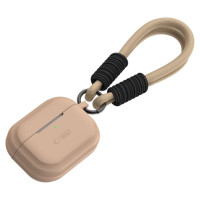 Tech-Protect Silicone Rope Case for Apple AirPods Pro 1/2 - Light Brown