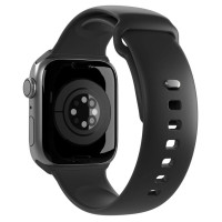 Puro Icon Silicone Strap for Apple Watch 38 / 40 / 41 mm - Black (2 pcs.)