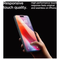 Spigen Glas.tR EZ Fit tempered glass for iPhone 16 Pro - 2 pcs.