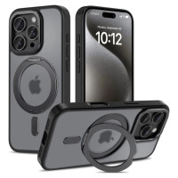 Tech-Protect MagRing MagSafe Case with Stand for iPhone 16 Pro - Black