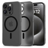 Tech-Protect MagSlim MagSafe Case for iPhone 16 Pro Max - Semi-Transparent
