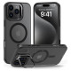 Tech-Protect MagStand MagSafe Case with Stand for iPhone 16 Pro - Semi-Transparent