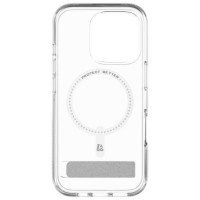 Zagg Crystal Palace Snap Kickstand MagSafe Case with Stand for iPhone 16 Pro - Clear