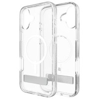 Zagg Crystal Palace Snap Kickstand MagSafe Case for iPhone 16 Plus - Clear