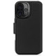 Decoded Leather Detachable Wallet MagSafe Case with Wallet for iPhone 16 - Black