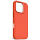 Decoded AntiMicrobial Silicone Stacks Backcover with MagSafe for iPhone 16 Pro - Orange