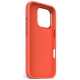 Decoded AntiMicrobial Silicone Stacks Backcover with MagSafe for iPhone 16 Pro - Orange
